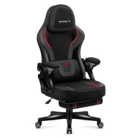   Huzaro Force 4.6 carbon hráčska stolička, látka, opierka nôh, polohovateľná, polohovateľná opierka hlavy, čierna