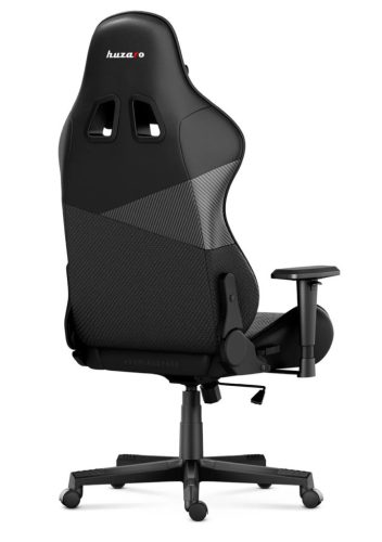 Huzaro Force 6.2 carbon herné stolička , polohovateľné podrúčky, polohovateľná bedrová noha + vankúš na krk, čiernošedá