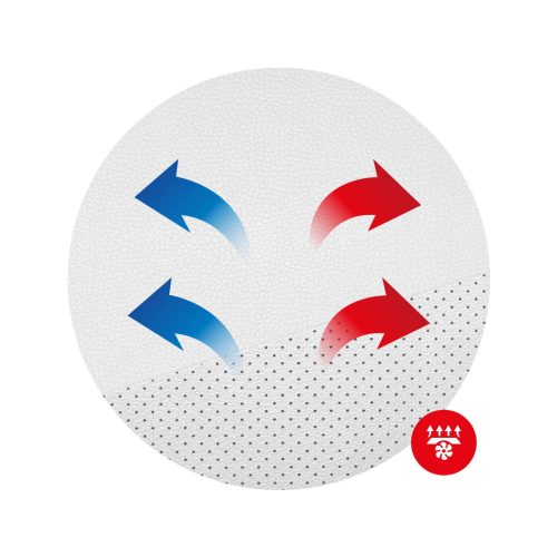 Huzaro Force 6.2 white rgb hráčska stolička, polohovateľné podrúčky, RGB ,nastaviteľná bedrová noha + vankúš na krk, biela