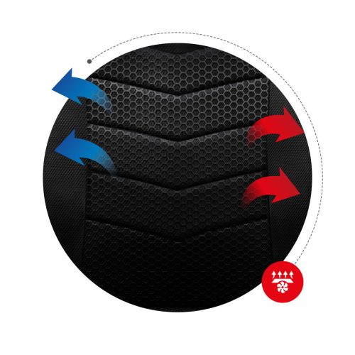 Huzaro Force 2.5 white hráčska stolička otočná stolička, kreslo, polstrovaný sedák, biela.