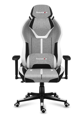 Huzaro Force 7.9 grey mesh herná stolička, nastaviteľné operadlo, nastaviteľné podrúčky, bedrový vankúš, odnímateľný krčný vankúš, látka sivá