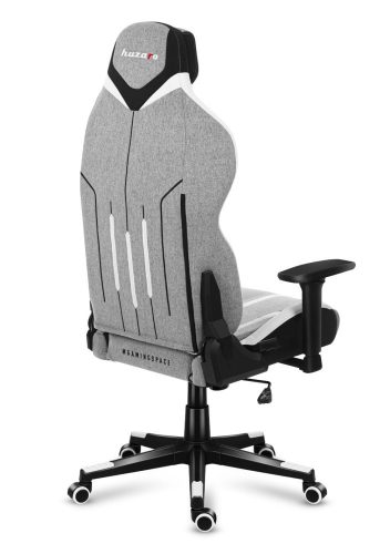 Huzaro Force 7.9 grey mesh herná stolička, nastaviteľné operadlo, nastaviteľné podrúčky, bedrový vankúš, odnímateľný krčný vankúš, látka sivá
