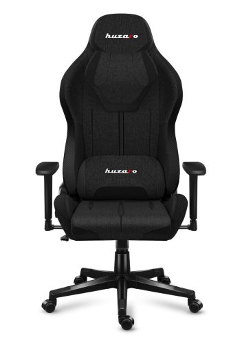 Huzaro Force 7.9 black herné kreslo sieťované, polohovateľné operadlo, bedrová opierka, odnímateľný krčný vankúš, látka, čierna.