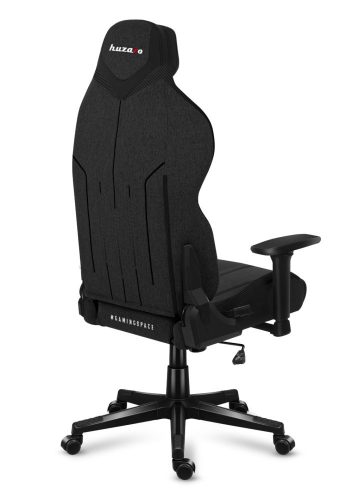 Huzaro Force 7.9 black herné kreslo sieťované, polohovateľné operadlo, bedrová opierka, odnímateľný krčný vankúš, látka, čierna.