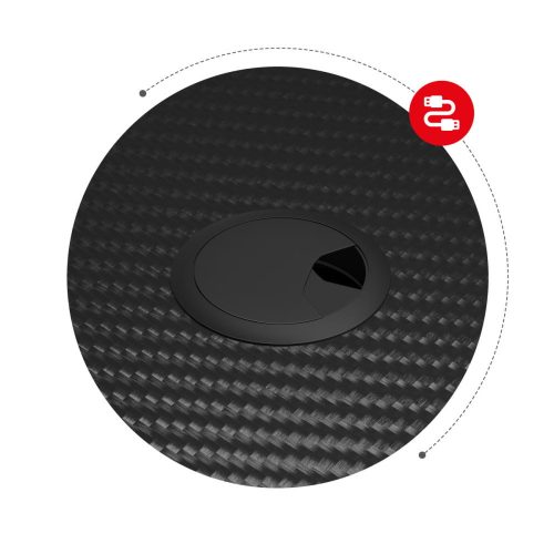 Herný stolík Huzaro Hero 1.4 black čierny.