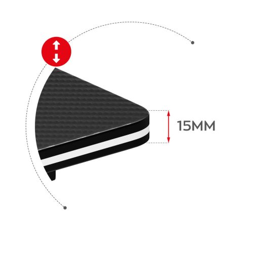 Herný stolík Huzaro Hero 1.4 black čierny.