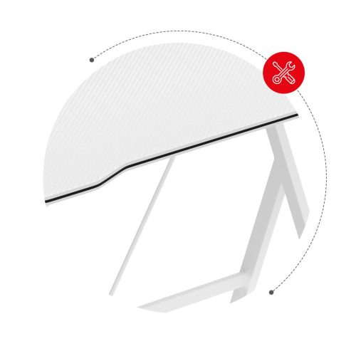 Herný stolík Huzaro Hero 1.4 biely