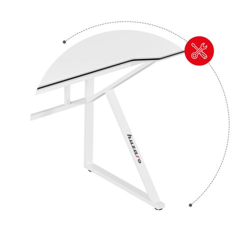 Herný stolík Huzaro Hero 1.6 white biely