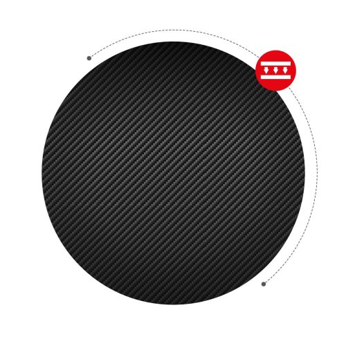 Hráčský stol Huzaro Hero 2.5 black, stol čierny.