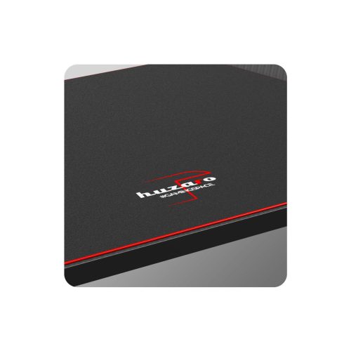 Herný stô Huzaro, 140 x 60 x 74 cm, Hero 3.3 RGB black osvetlenie, vrátane podložky pod myš 80 x 58 cm, čierna