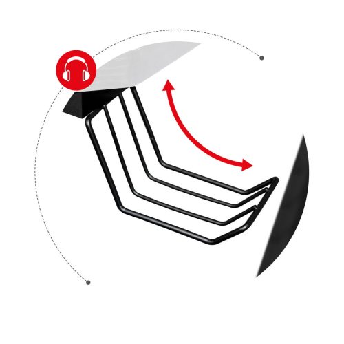 Huzaro Hero 7.0 white herný stôl rohový stôl písací stôl biely.