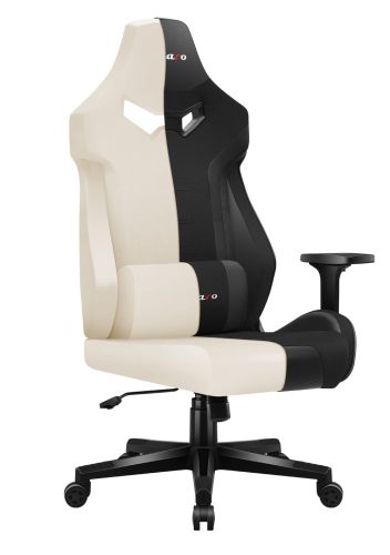 Huzaro Force 7.6 black hráčska stolička, polohovacie kreslo, materiál látka, bedrová opierka, opierka hlavy, tvarovaná pena s pamäťovou penou, čierna.