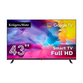   Televízor Kruger&Matz Smart TV 43" FHD DLED Google TV DVB-T2/T/C H.265 HEVC