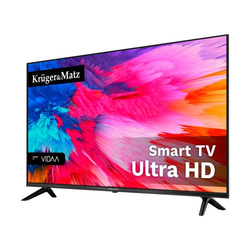 Televízor Kruger&Matz 50" DLED UHD smart DVB-T2/S2 H.265 Hevc VIDAA