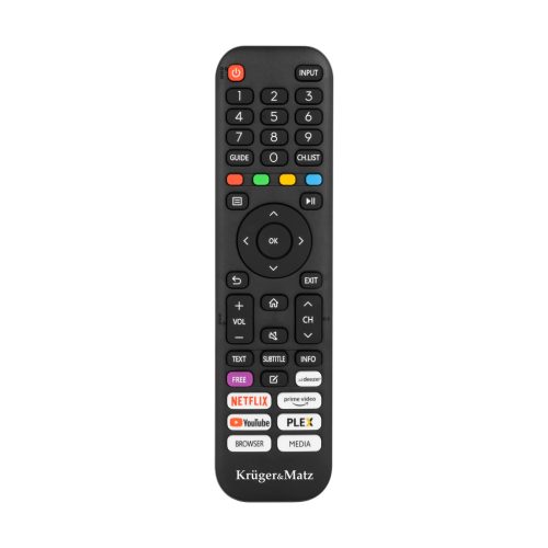 Televízor Kruger&Matz 50" DLED UHD smart DVB-T2/S2 H.265 Hevc VIDAA