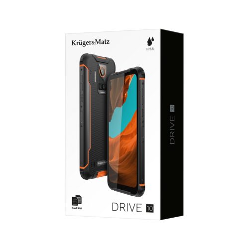 Smartfón Kruger&Matz DRIVE 10 6,5" PANCIER 6/128GB IP68 IP69K Dual SIM NFC