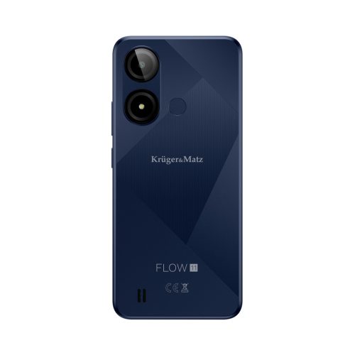 Smartfón Kruger&Matz FLOW 11 6,56" 4/64GB DualSIM 4000mAh LTE tmavomodrý