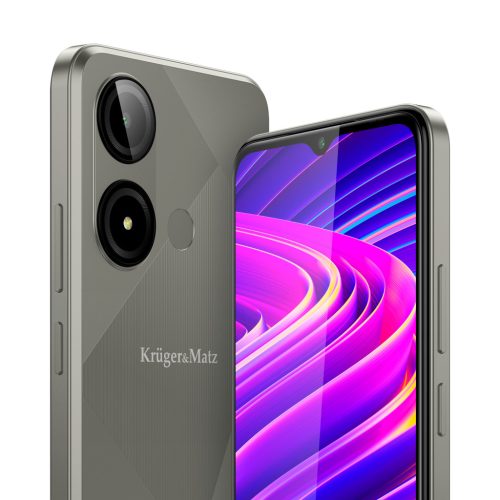 Smartfón Kruger&Matz FLOW 11 6,56" 4/64GB DualSIM 4000mAh LTE šedá