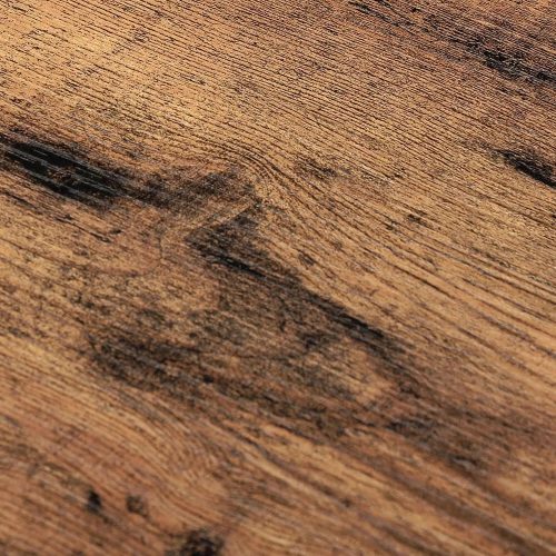 Lavica na topánky s dvoma úložnými úrovňami, rustikálna hnedá 73x30x45cm