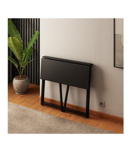 Mark Adler Leader 1.5 black Skladací kancelársky počítačový stôl, čierny