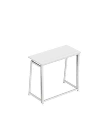 Mark Adler Leader 1.5 white Skladací kancelársky počítačový stôl, biely