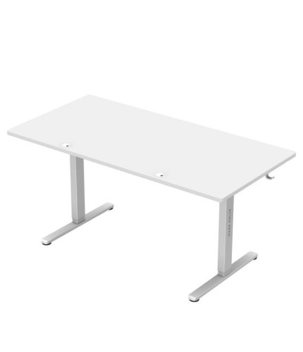 Mark Adler Leader 7.6 white Stôl, výškovo nastaviteľný, pamäťová funkcia, káblové vedenie, 160 x 80 cm, biely