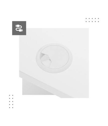 Mark Adler Leader 7.0 white Prémiový stôl s nastaviteľnou výškou, výška, stôl s elektrickým nastavením výšky, pamäťovou funkciou a LCD displejom, biely