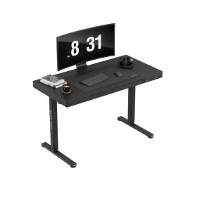   Mark Adler Leader 8.2 black Prémiový ergonomický stôl s nastaviteľnou výškou, elektrické nastavenie výšky, počítačový stôl čierny