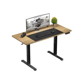   Mark Adler Leader 7.0 black Ergonomický výškovo nastaviteľný stôl, s elektrickým nastavením výšky, pamäťovou funkciou a LCD displejom, drevo.