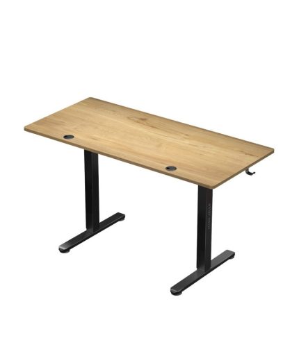 Mark Adler Leader 7.0 black Ergonomický výškovo nastaviteľný stôl, s elektrickým nastavením výšky, pamäťovou funkciou a LCD displejom, drevo.