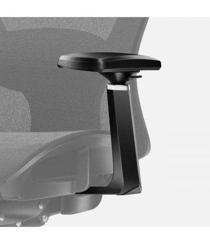 Mark Adler Ergonomická otočná kancelárska stolička, sieťovaný ventilačný materiál, čierna