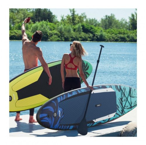 Athler Nafukovacia SUP doska 2v1 s príslušenstvom Žltá