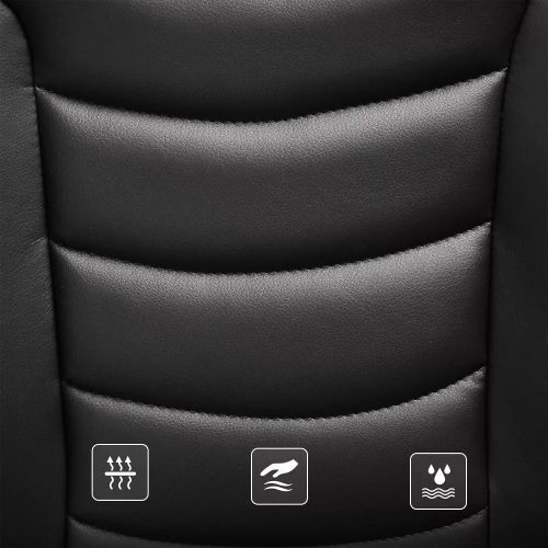 Songmics Kancelárska stolička, čierna