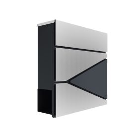   Greman  Moderná, vonkajšia poštová schránka odolná voči poveternostným vplyvom, 37x37x10,5 cm