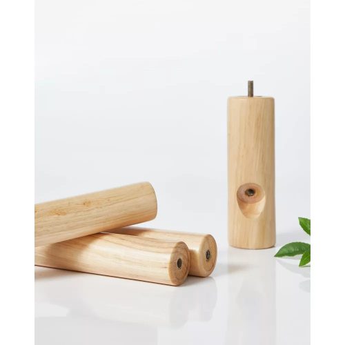 Vasagle Stojaci drevený stojan na šaty s 8 vešiakmi, biely