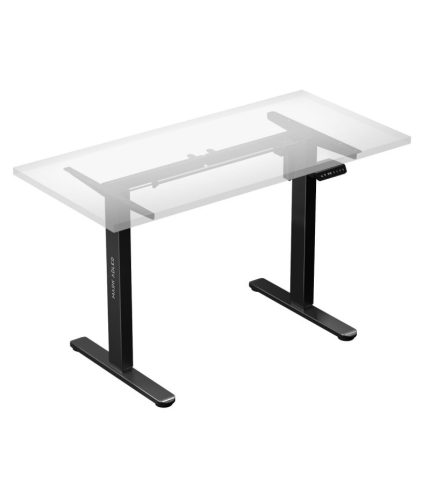 Mark Adler Rám stola Blik s elektricky nastaviteľnou výškou, nastaviteľný, 72-118 cm, kovový, pamäťová funkcia, čierny