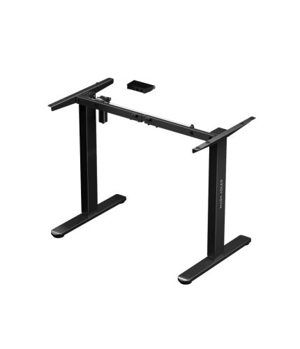 Mark Adler Rám stola Blik s elektricky nastaviteľnou výškou, nastaviteľný, 72-118 cm, kovový, pamäťová funkcia, čierny