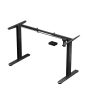 Mark Adler Rám stola Blik s elektricky nastaviteľnou výškou, nastaviteľný, 72-118 cm, kovový, pamäťová funkcia, čierny